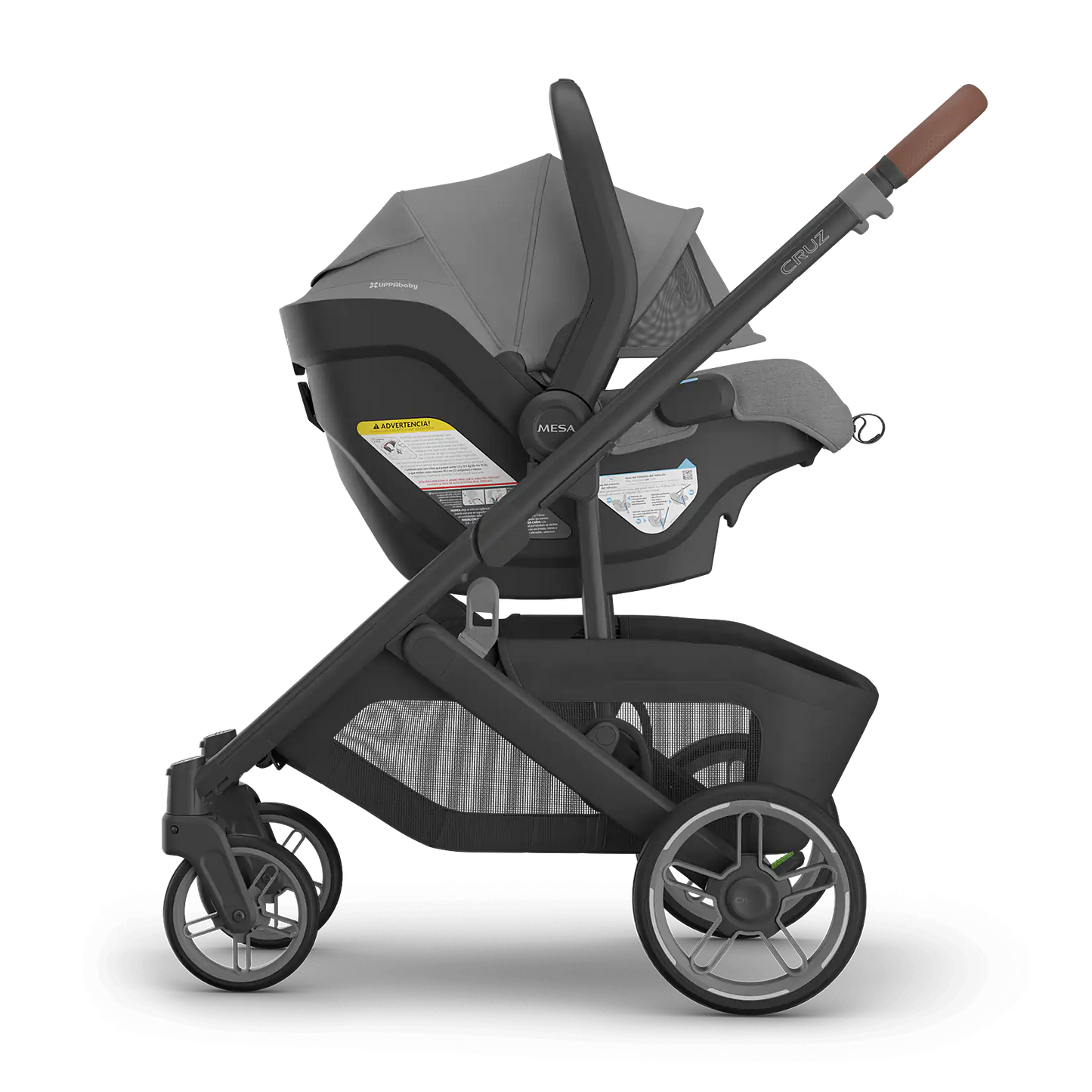 Cruz® V3 + Mesa® V3 Travel System - Greyson