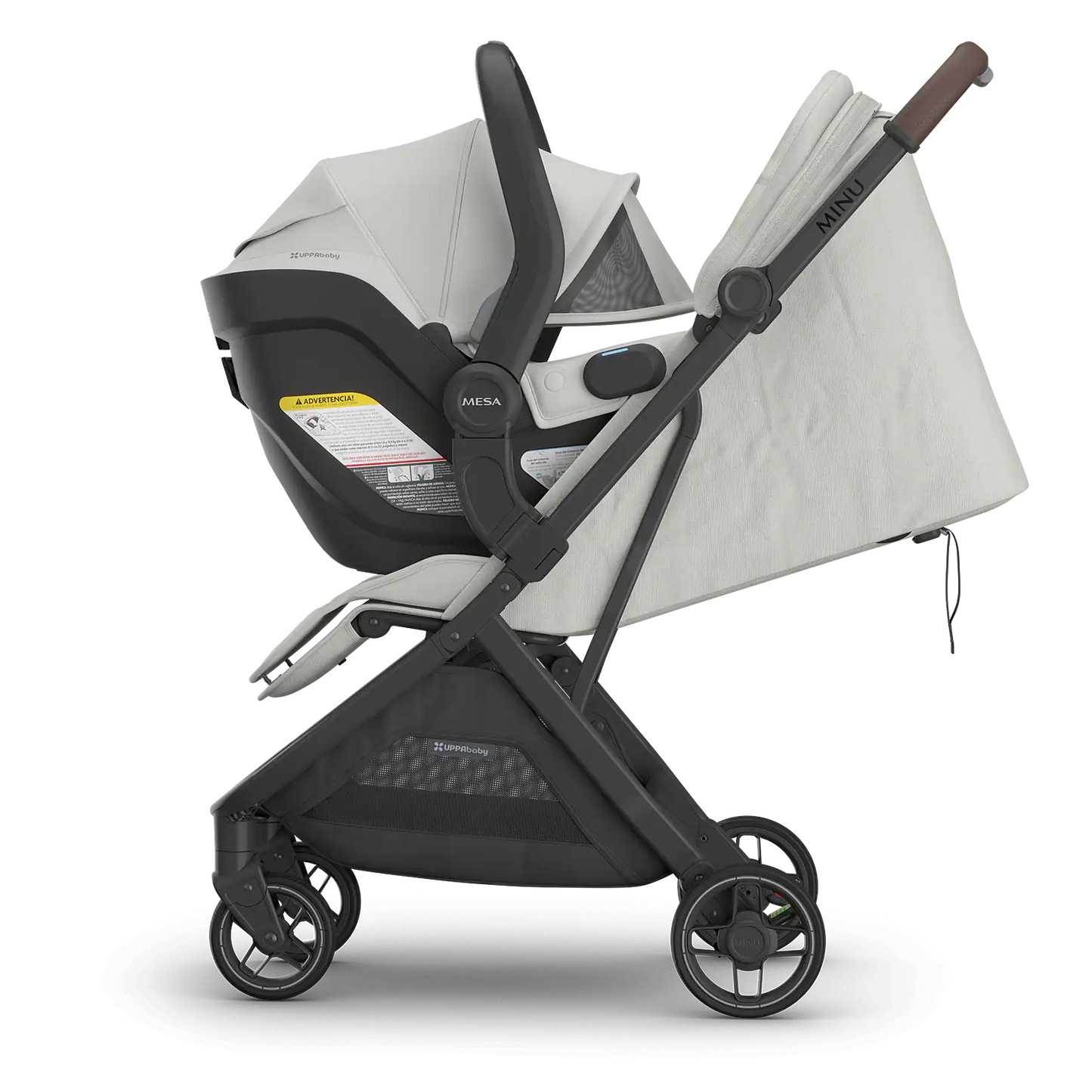 Minu® V3 + Mesa® V3 Travel System - Savannah