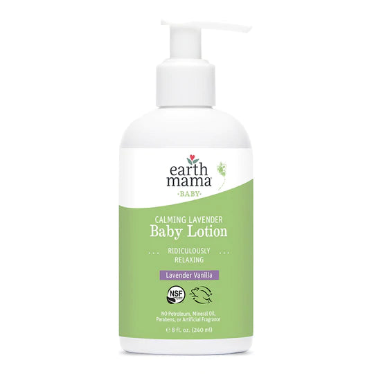 Earth Mama Calming Lavender Baby Lotion - 8 oz