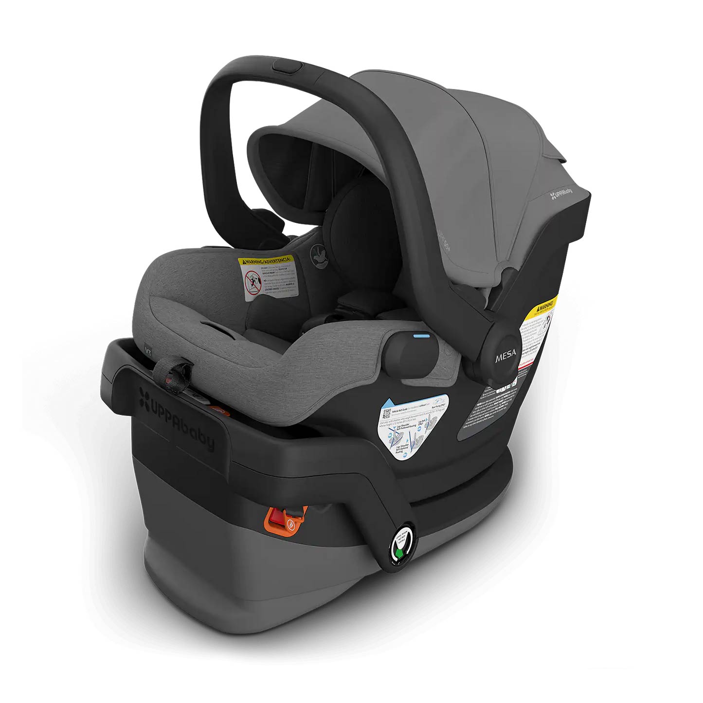UPPAbaby Mesa V3 Infant Car Seat - Greyson - Charcoal Mélange