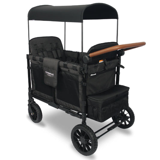 Wonderfold W4 Luxe Stroller Wagon Black