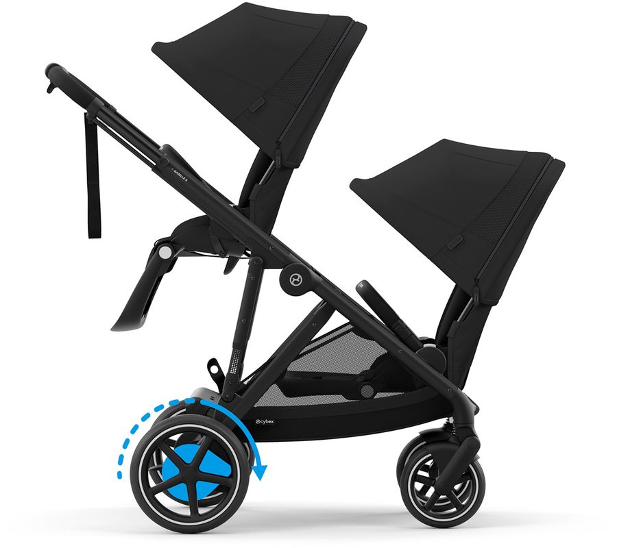 gazelle double stroller Cybex e-Gazelle Double Stroller