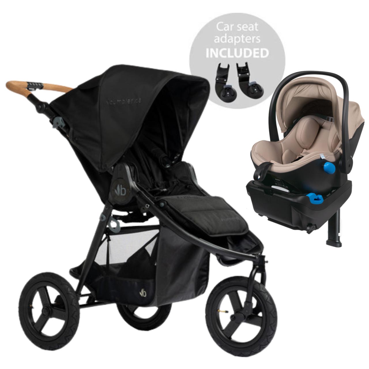 Bumbleride Indie + Clek Liing Travel System