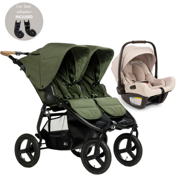Bumbleride Indie Twin + Pipa Aire Travel System