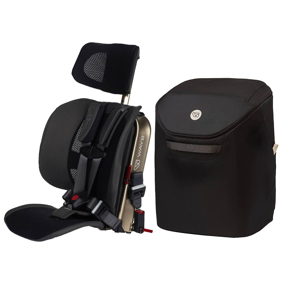 WAYB Pico Booster Seat with Deluxe Travel Bag – Travel with Ease