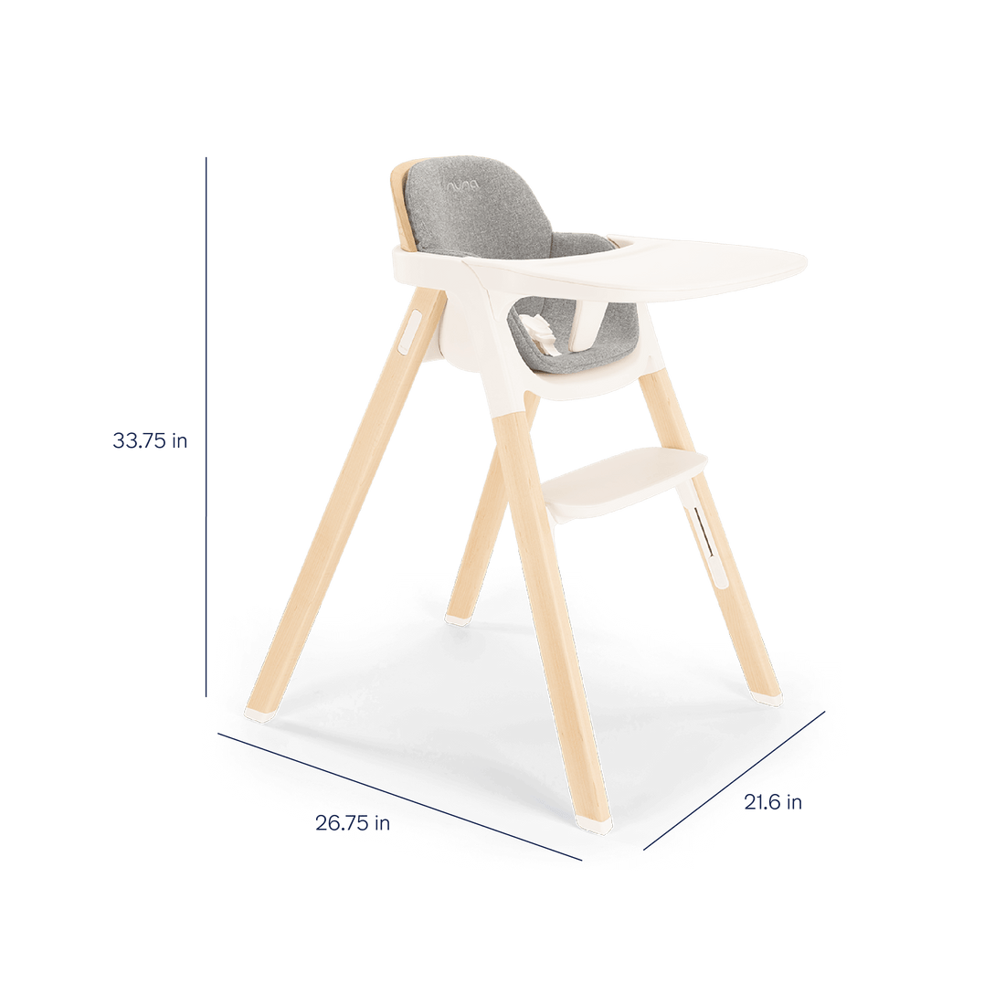 Nuna Bryn Highchair measurements