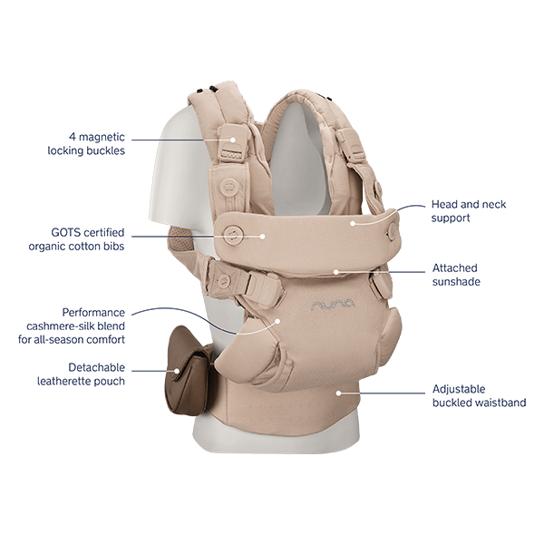 Nuna CUDL luxe features