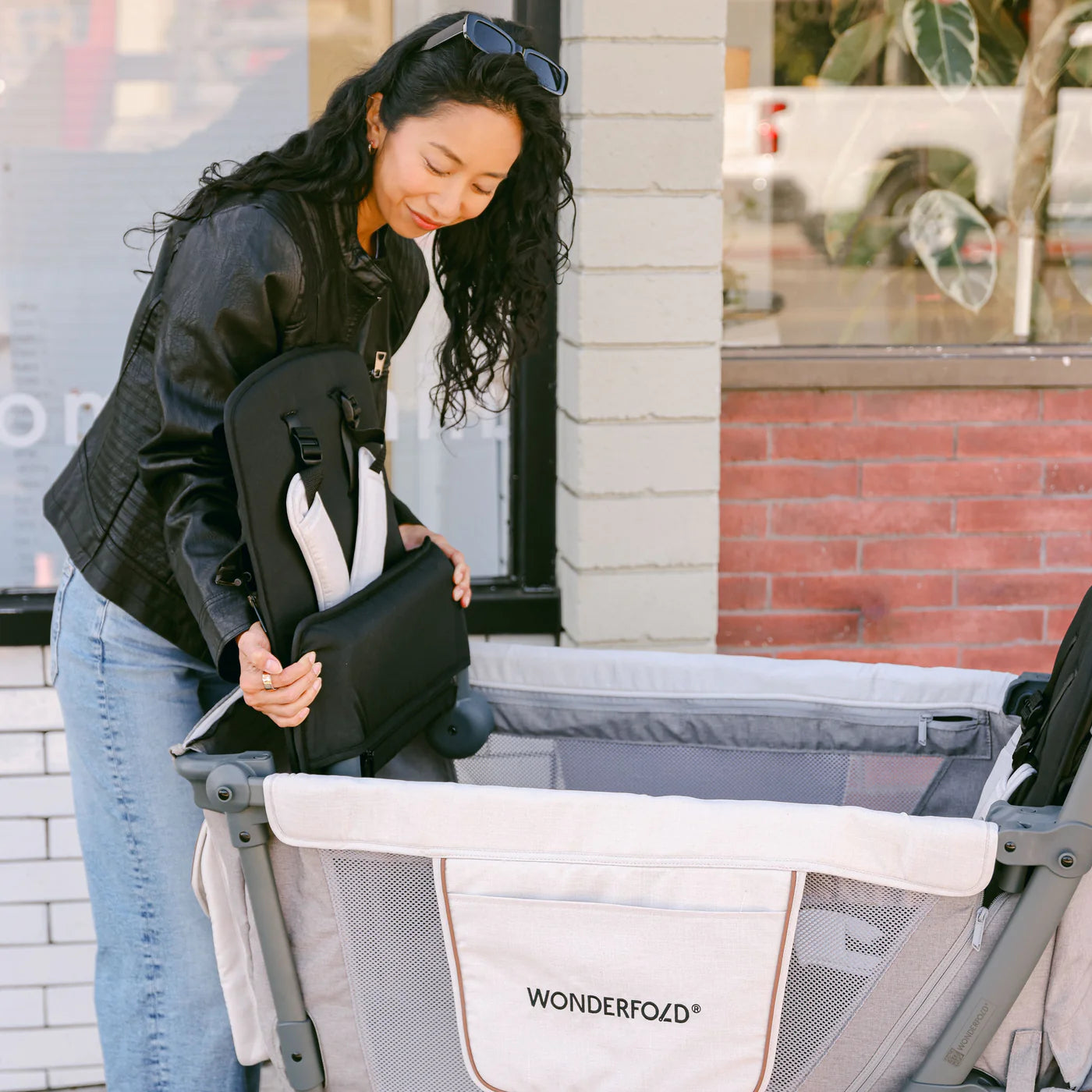 WonderFold L2 Double Stroller Wagon
