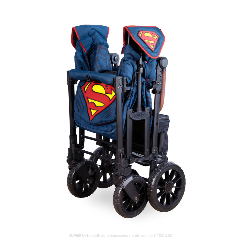 Wonderfold Superman Stroller Wagon - Double (2 Seater)