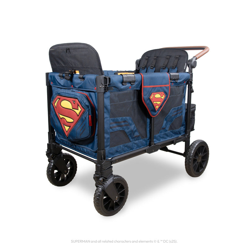 Wonderfold Superman Stroller Wagon - Quad (4 Seater)