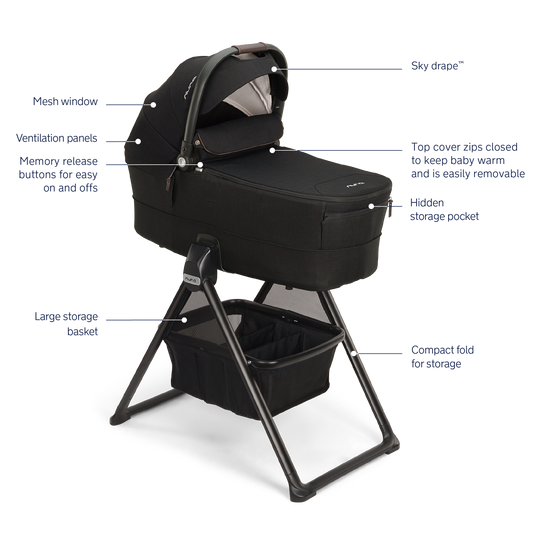 Nuna MIXX Bassinet with Stand