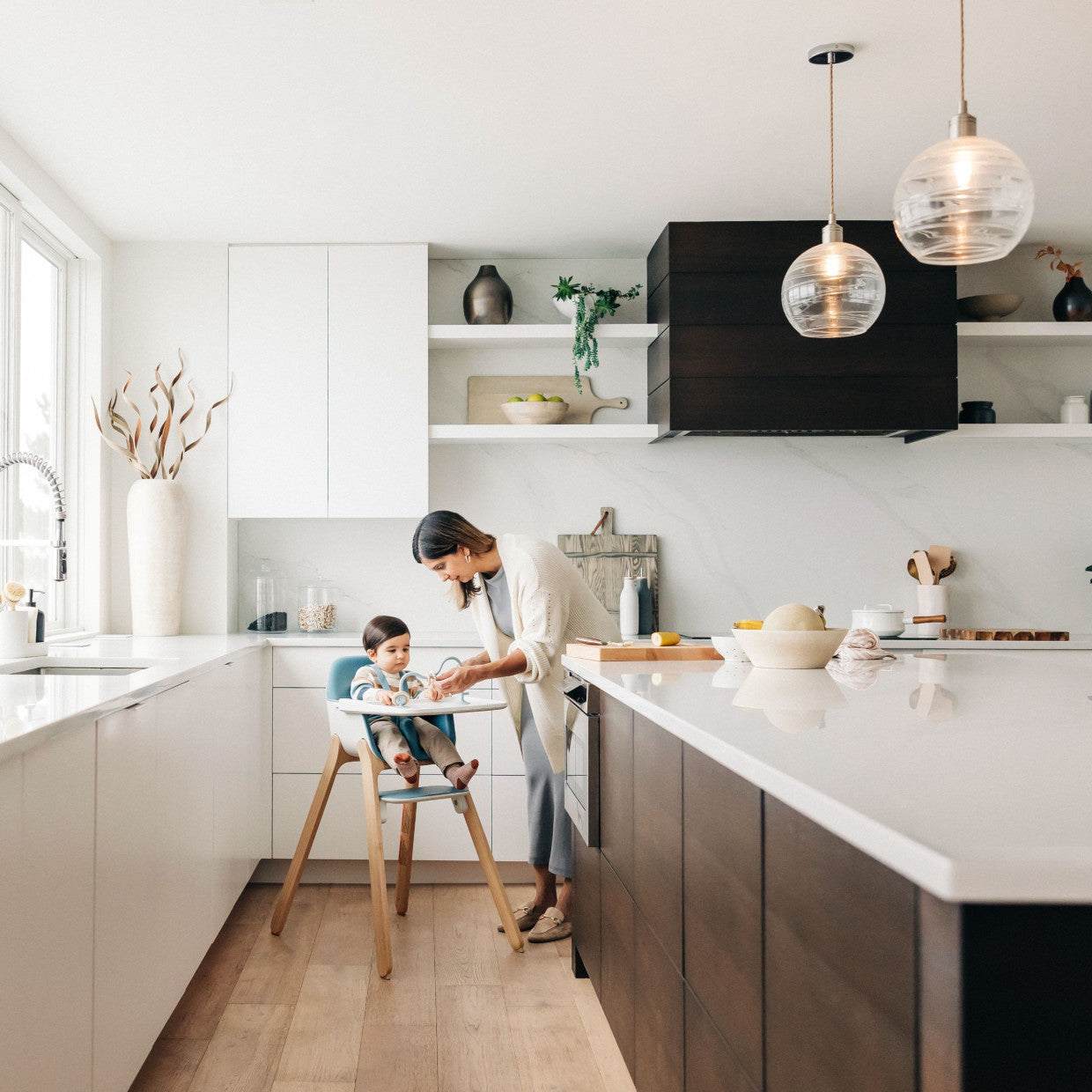 Uppababy Ciro easy clean up Highchair