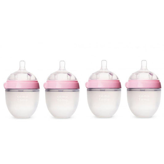 Comotomo Natural Feel Baby Bottle - 5 oz (4 Pack)