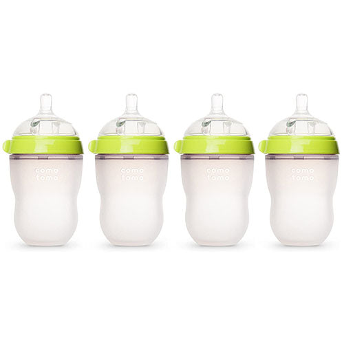 Comotomo Natural Feel Baby Bottle - 8 oz (4 Pack)
