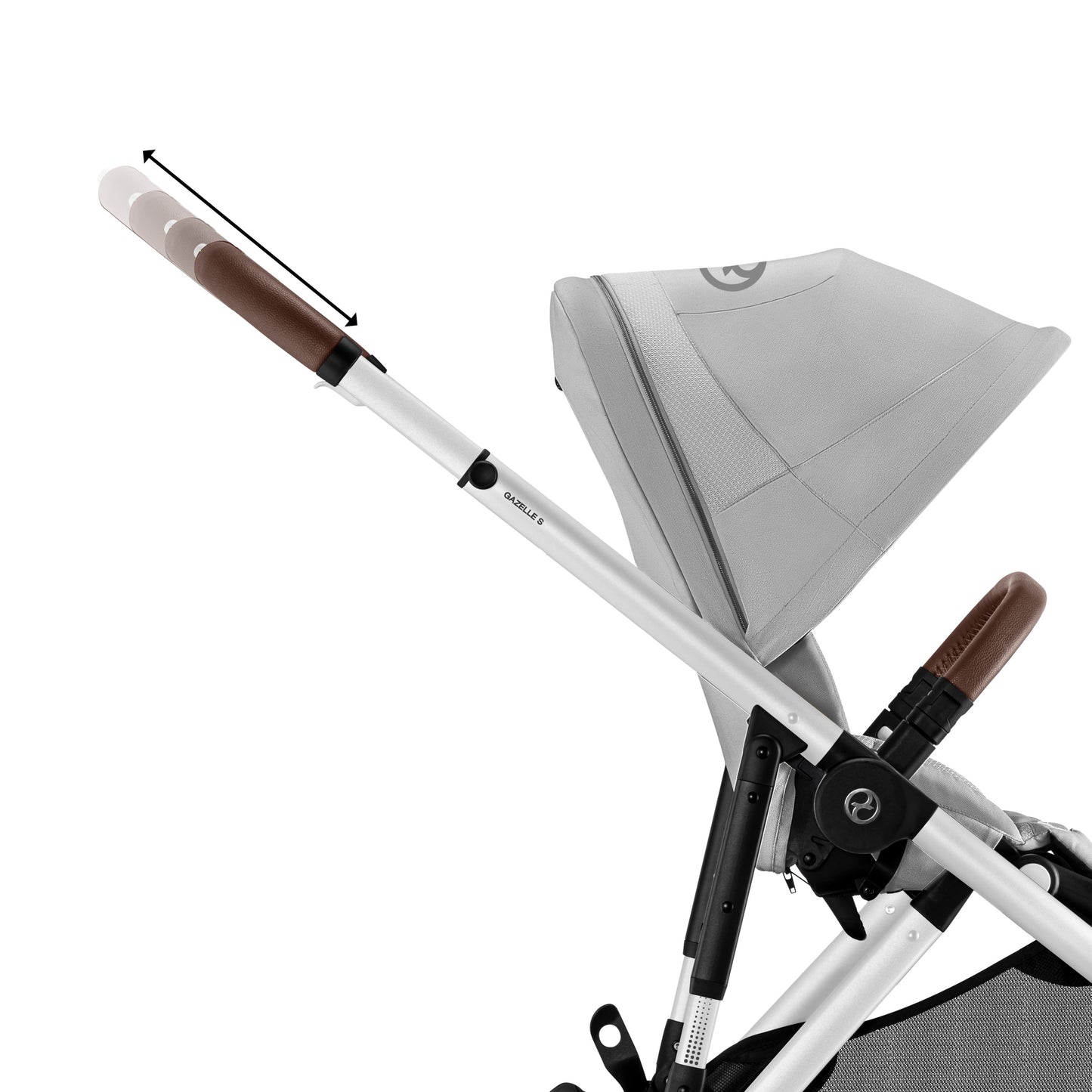 Cybex Gazelle stroller adjusting handle