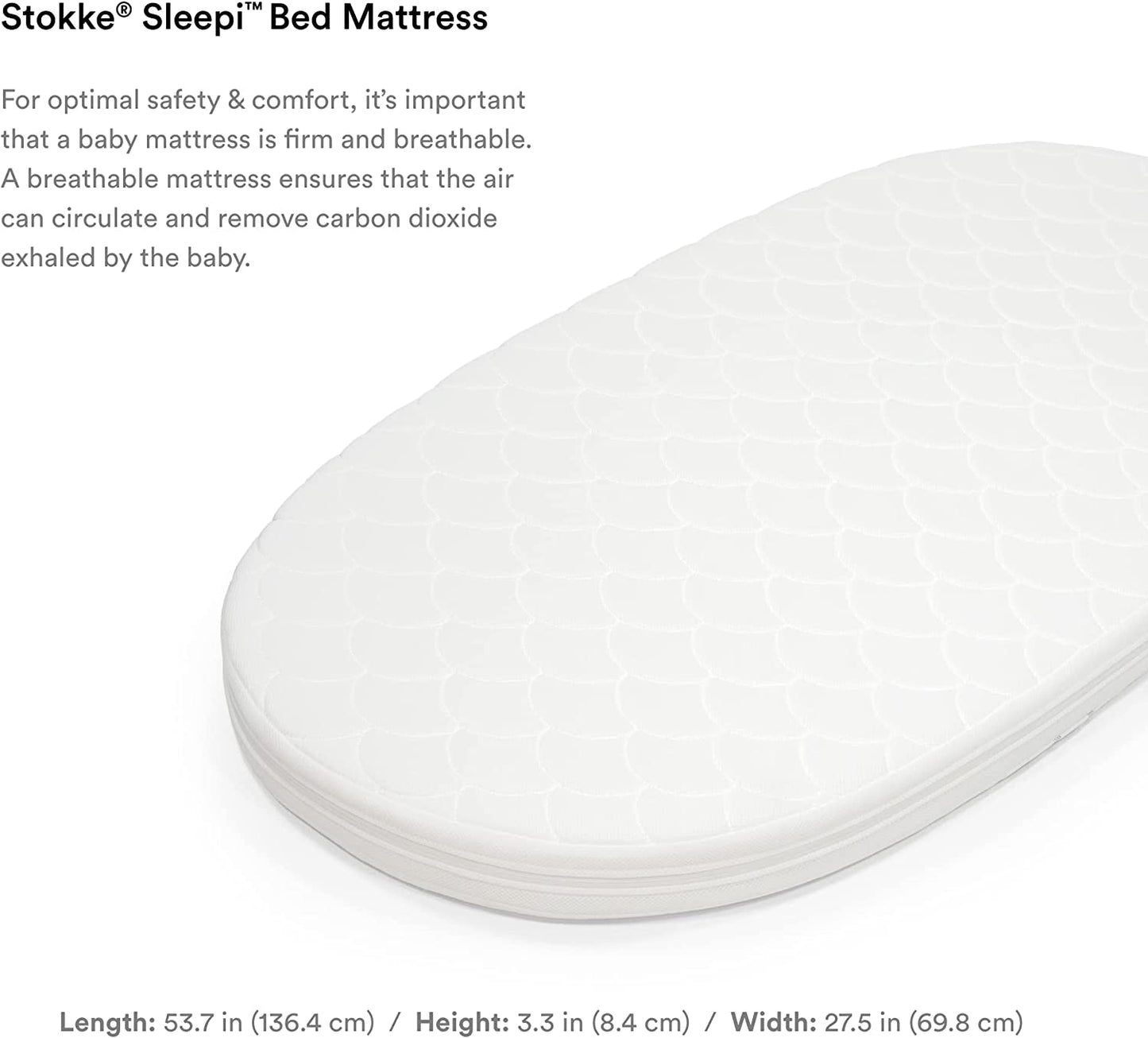 Stokke Sleepi Bed Mattress V3 is a great baby registry gift.