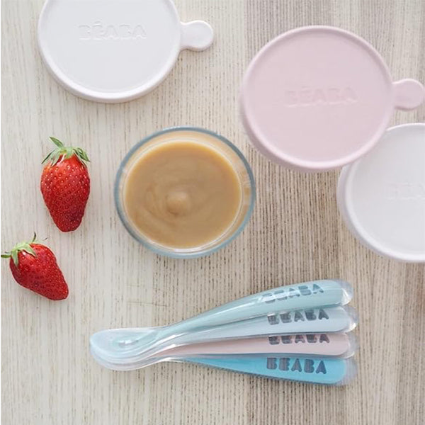 Beaba Stage 1 Silicon Spoon 4PK
