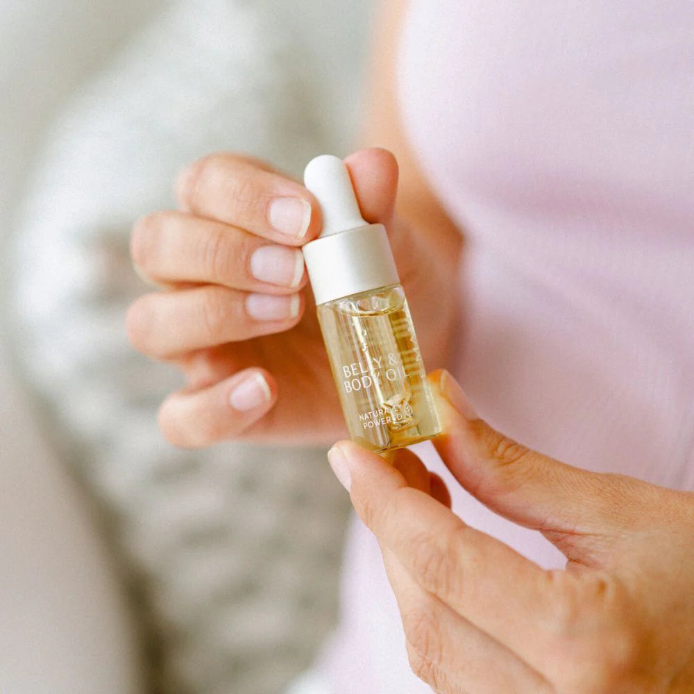 Travel size Belly oil by Pure Mama