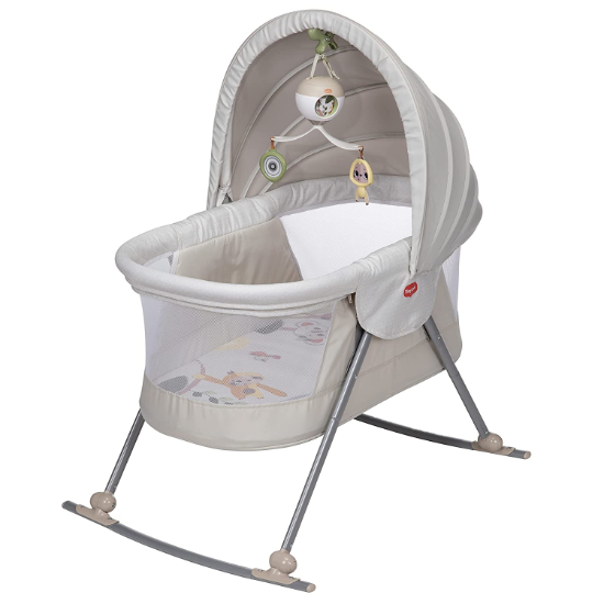 Tiny Love 2-in-1 Take Along Deluxe Bassinet - Boho Chic