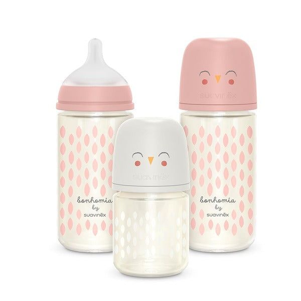 Main Image For Beaba Suavinex Glass Bottle SX Pro 3PK