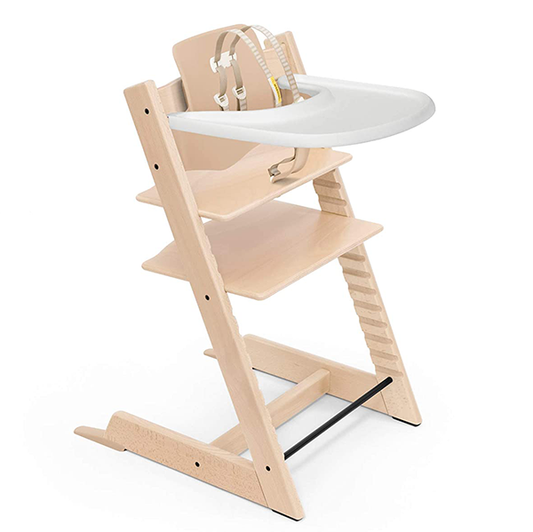 Stokke Tripp Trapp Highchair Natural with Tray Main Image