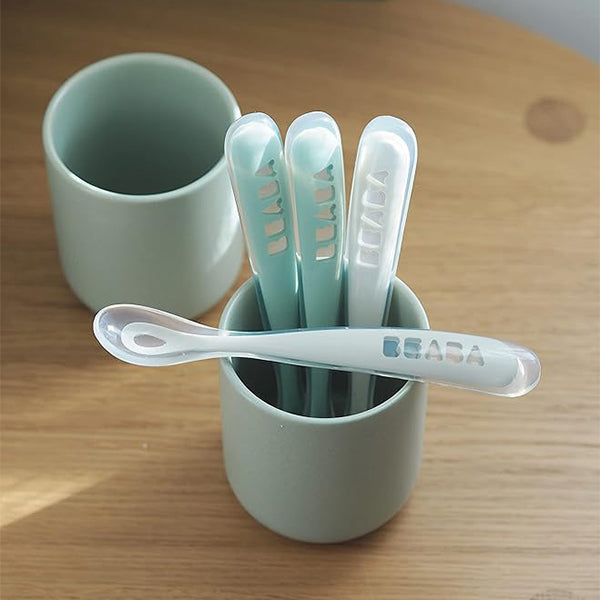 Beaba Stage 1 Silicon Spoon 4PK
