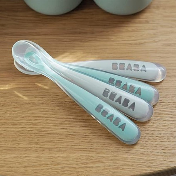 Beaba Stage 1 Silicon Spoon 4PK