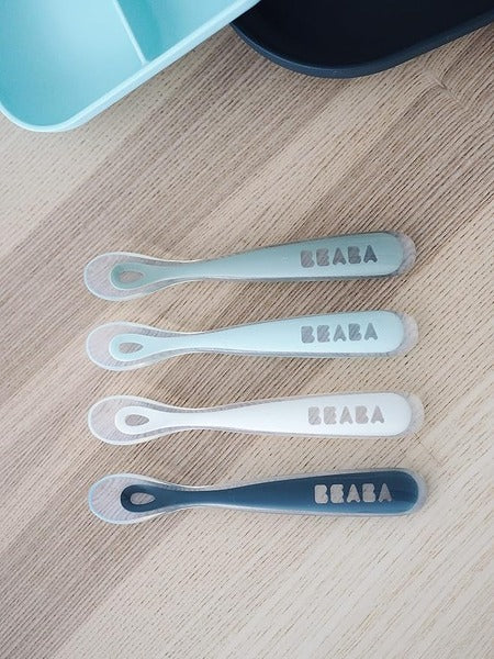Beaba Stage 1 Silicon Spoon 4PK