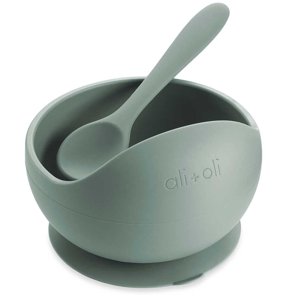 Ali+Oli Suction Bowl & Spoon