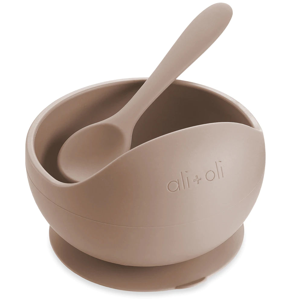 Ali+Oli Suction Bowl & Spoon