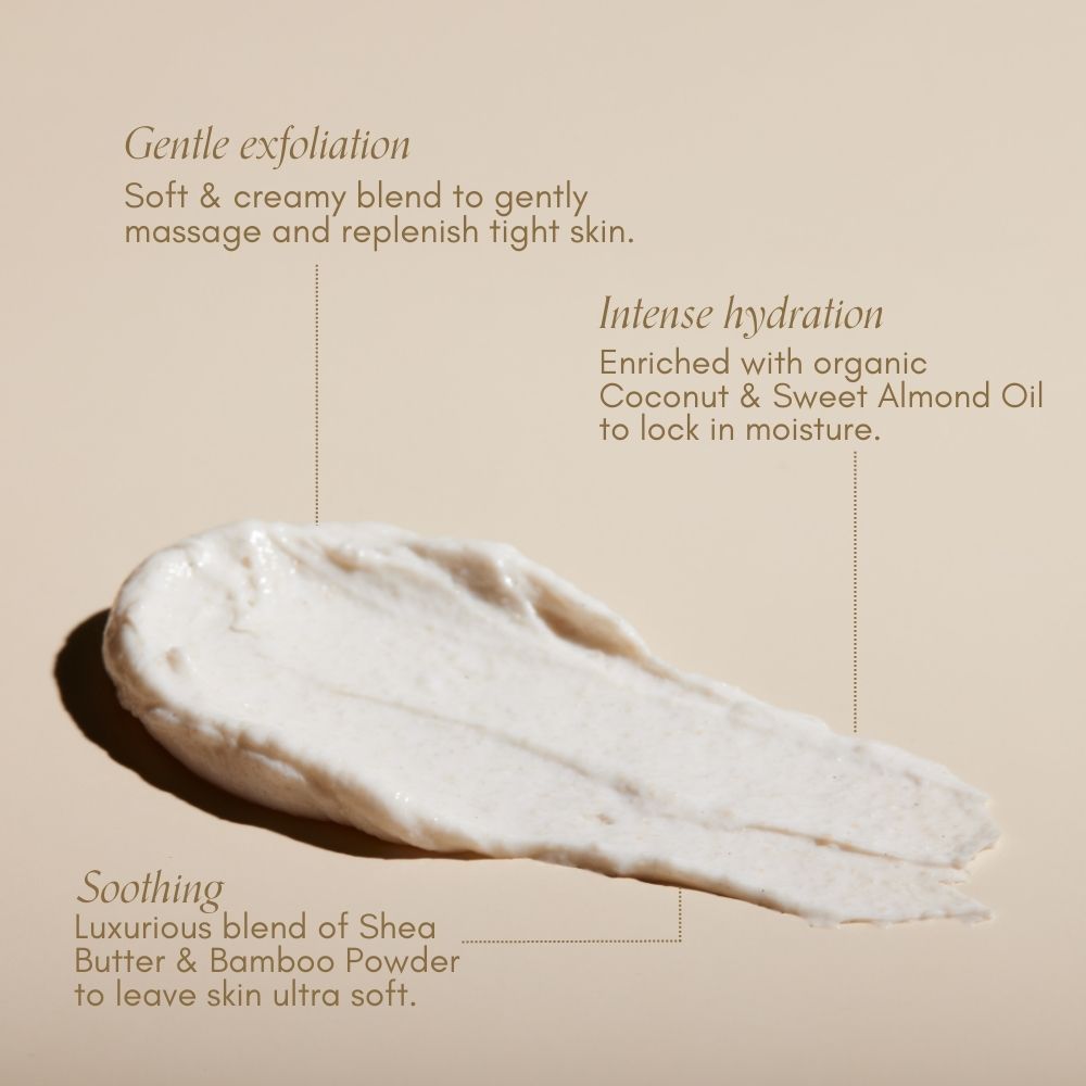 Pure Mama bump scrub benefits