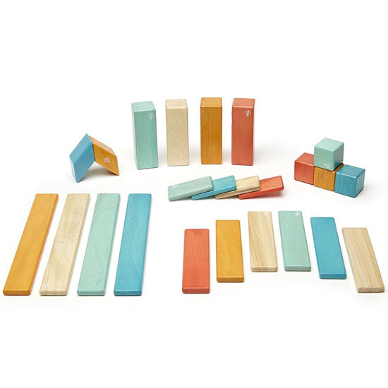 Tegu 24-Pieces  Block Set - Sunset Product