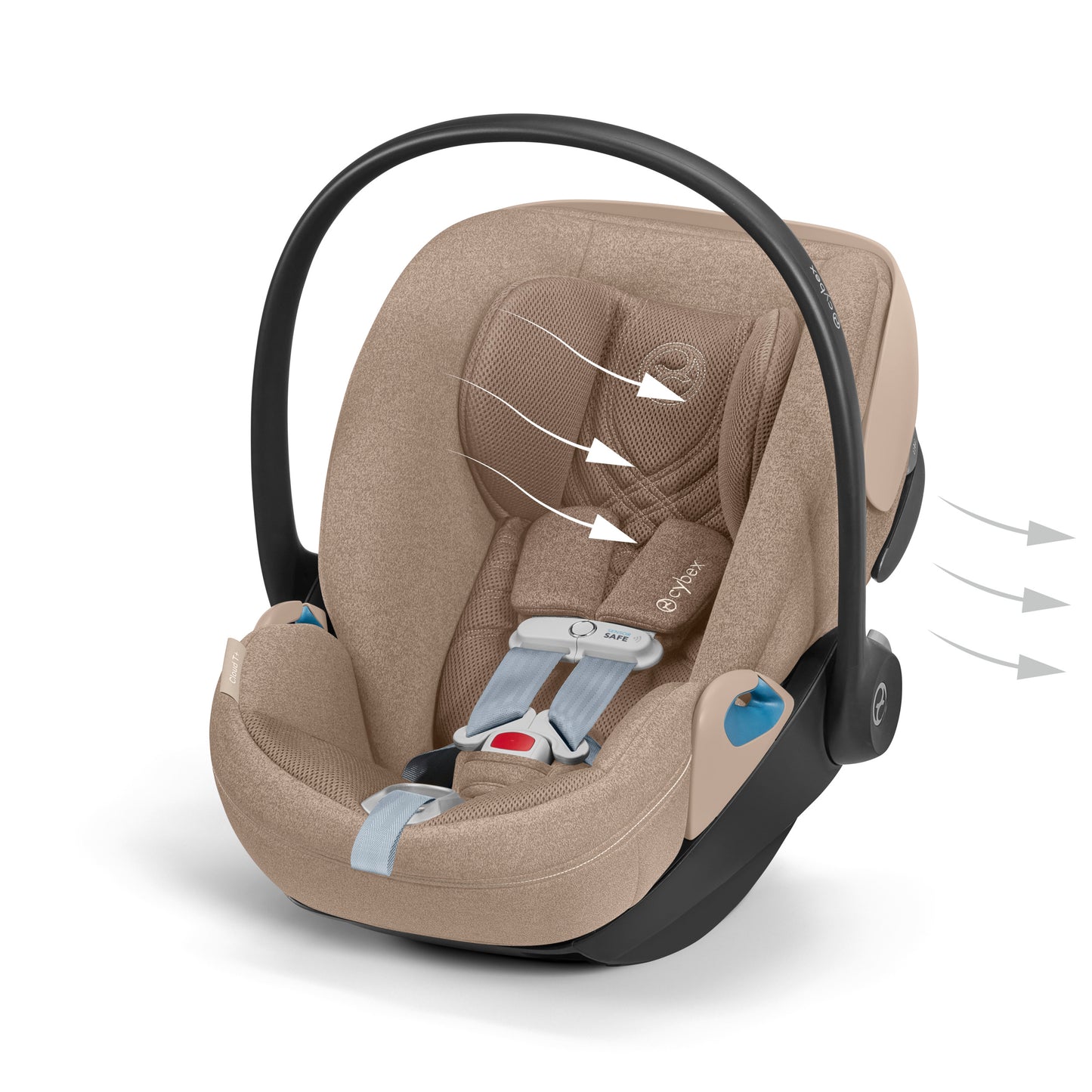 Cybex Cloud T ventilation