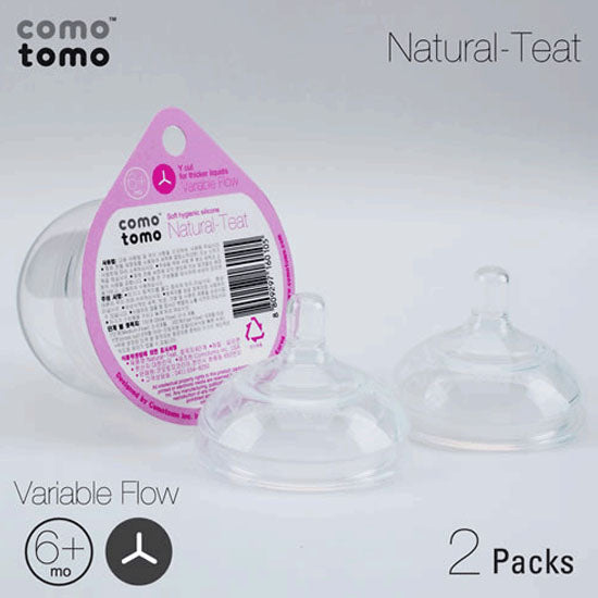 Comotomo Y-Cut Nipple Pack - 2 pack-2
