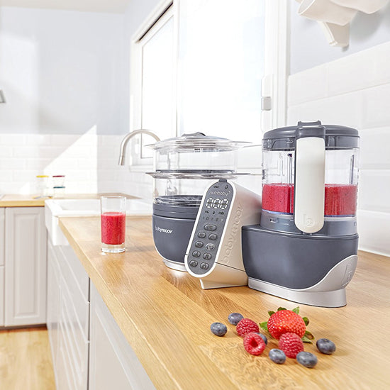 babymoov Duo Meal Station - 5 in 1 Food Maker - Grey-4