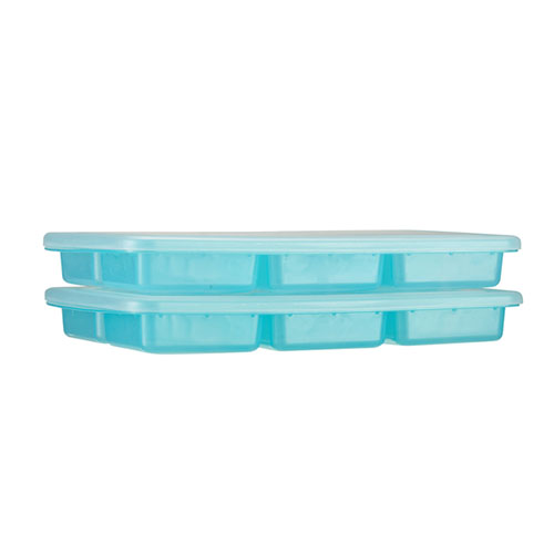Innobaby Preppin' SMART EZ Jumbo Pop Freezer Tray - 2 Pack with Lid