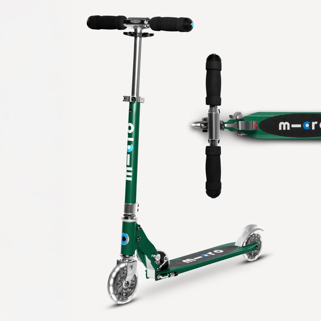 Micro Kickboard Sprite LED Scooter -Forest-Green