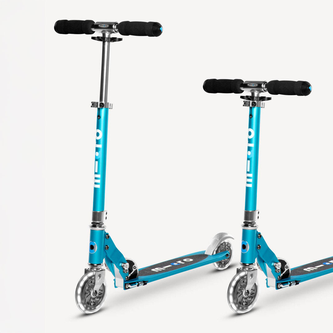 Micro Kickboard Sprite LED Scooter - Ocean-Blue