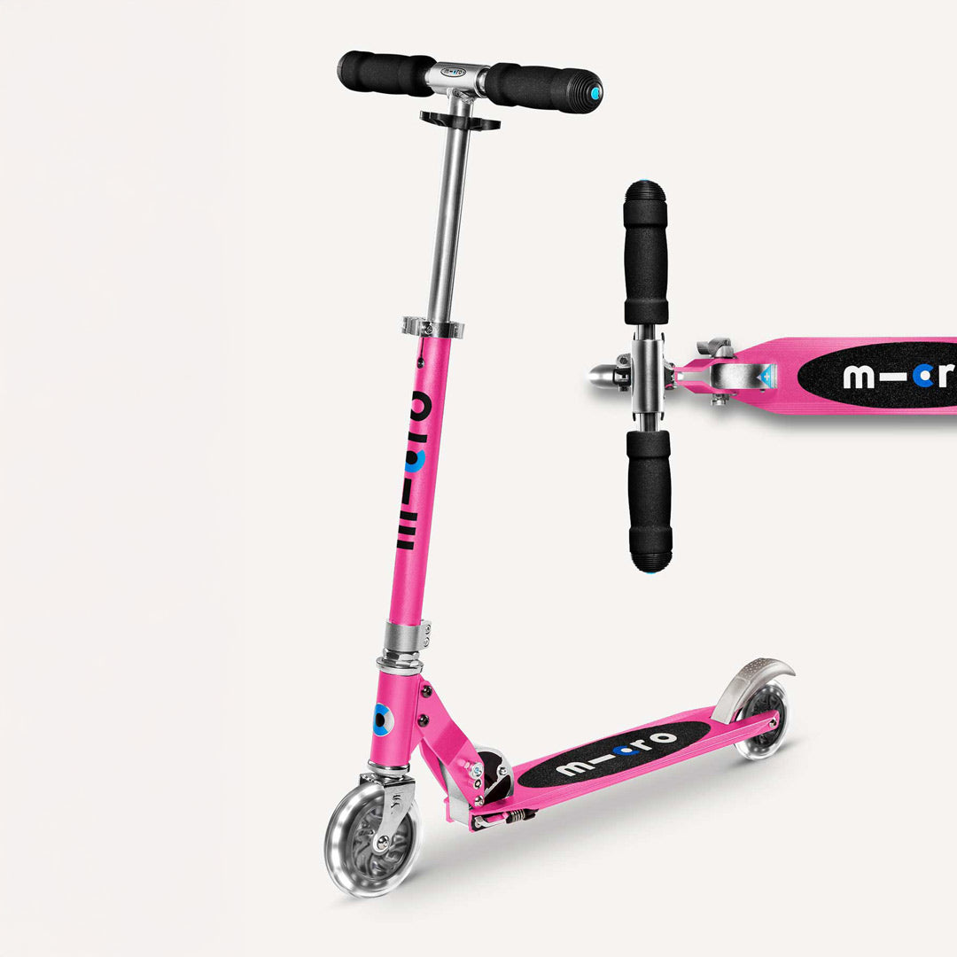 Micro Kickboard Sprite LED Scooter -Pink