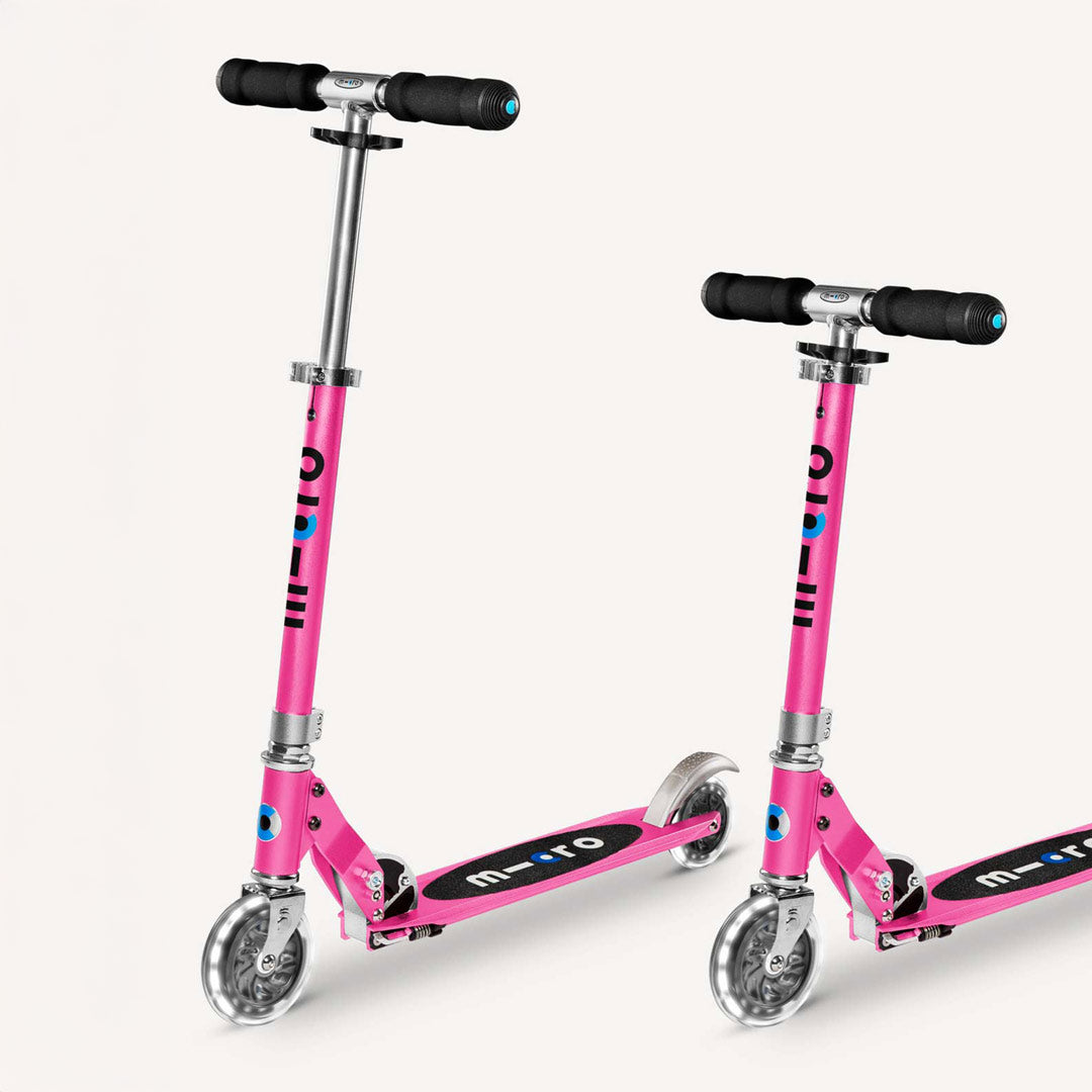 Micro Kickboard Sprite LED Scooter -Pink