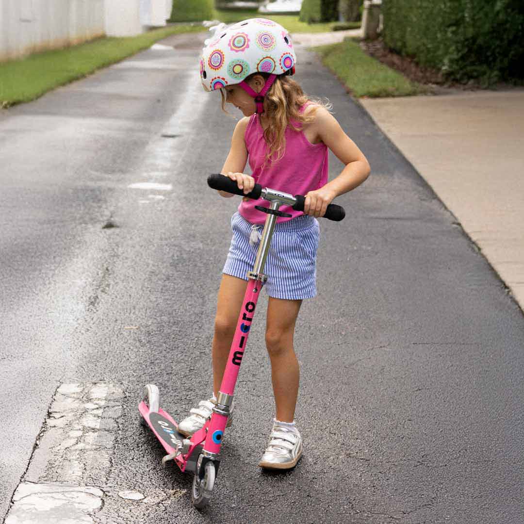 Micro Kickboard Sprite LED Scooter -Pink
