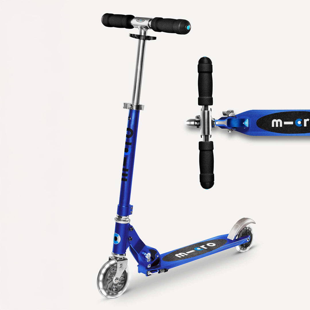 Micro Kickboard Sprite LED Scooter -Sapphire-Blue