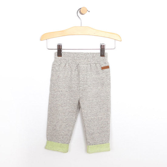 Robeez French Terry Knit Jacket + Pants - Oatmeal Brown-4