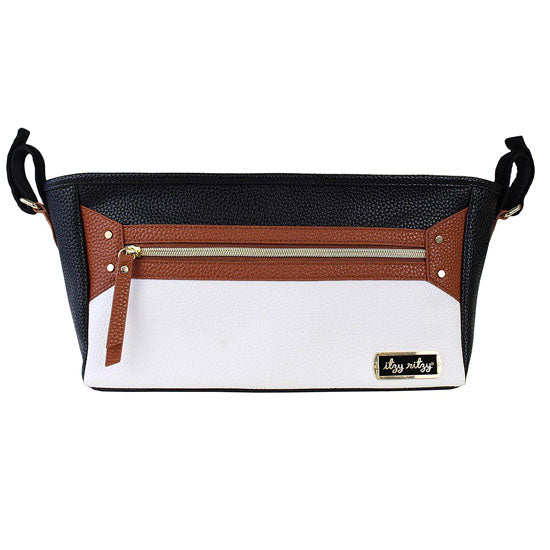Itzy Ritzy Adjustable Stroller Caddy - Coffee & Cream