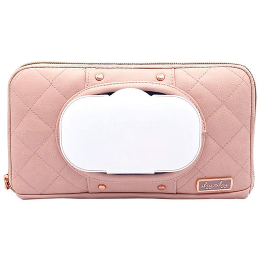 Itzy Ritzy Travel Wipes Case in Blush