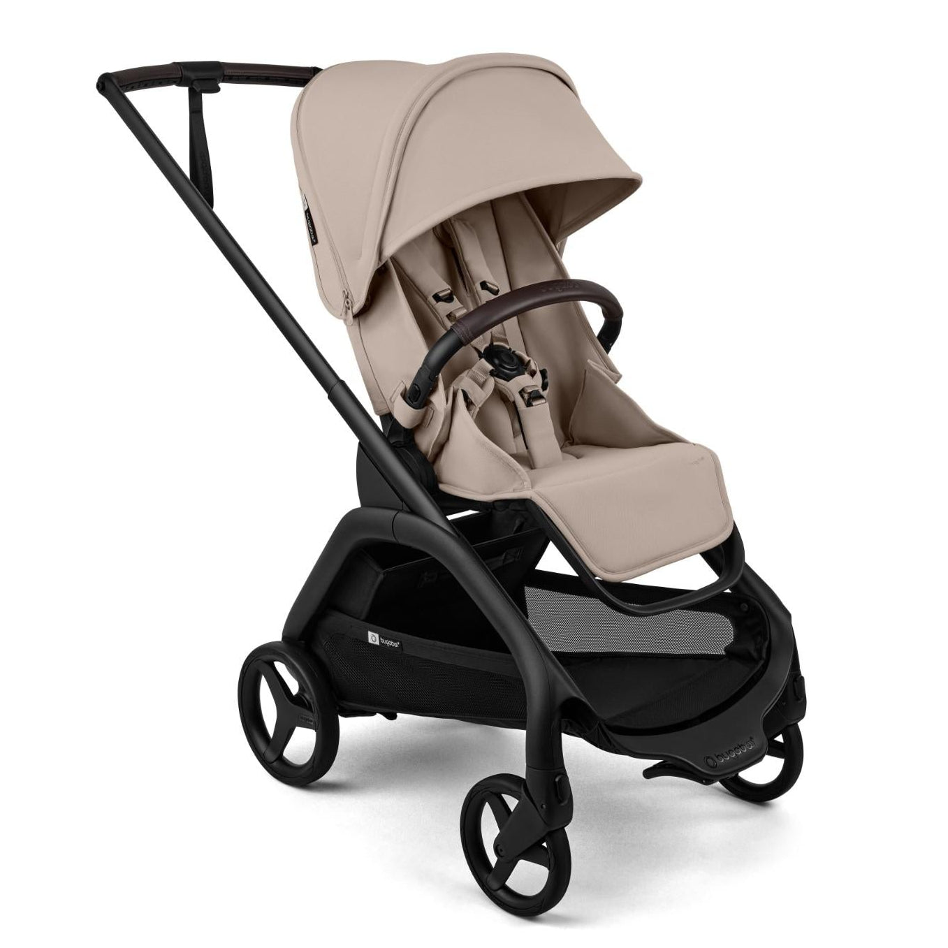 Bugaboo Dragonfly Plus Seat Stroller, Black/Heritage Black-Misty White