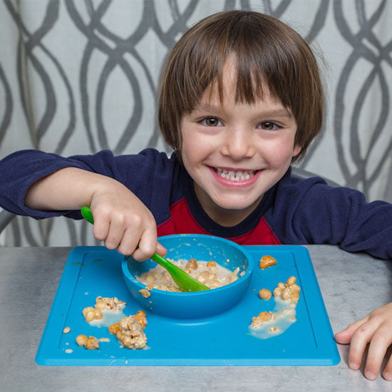 EZPZ Happy Bowl - Grey-3