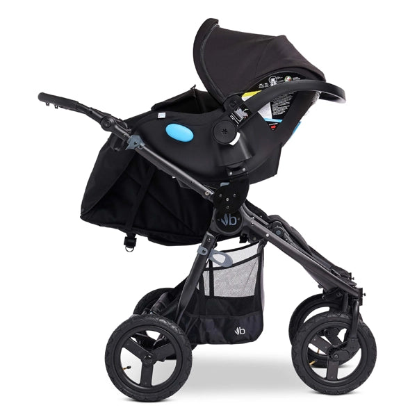Bumbleride Indie Twin + Clek Liing Travel System Profile View