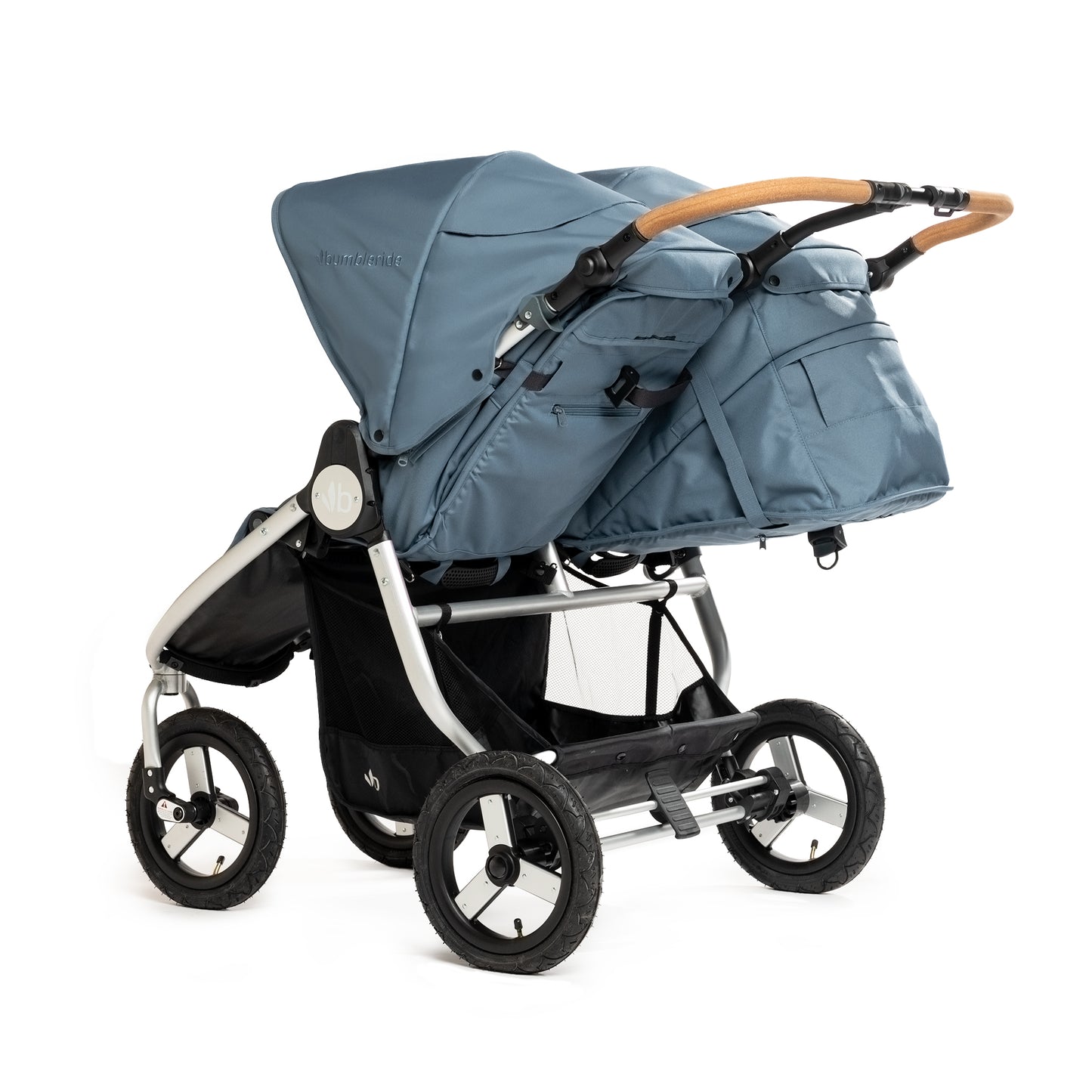 Bumbleride Indie Twin Jogging Stroller side by side
