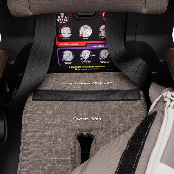 Nuna LUMN Harness Booster Car Seat